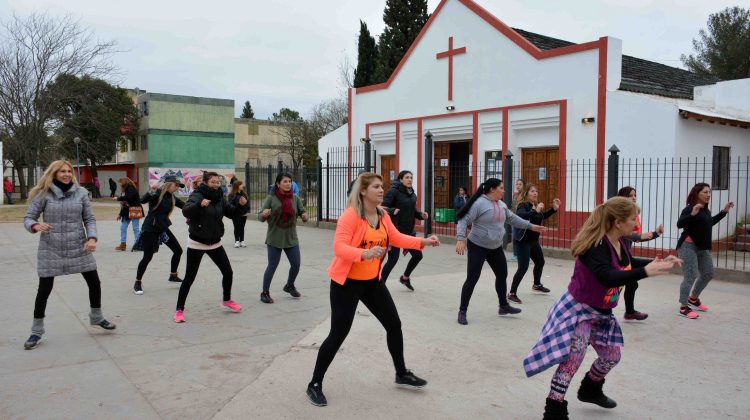 “La Pedrera”: se viene un domingo de zumba, latino y aeróbic para todos