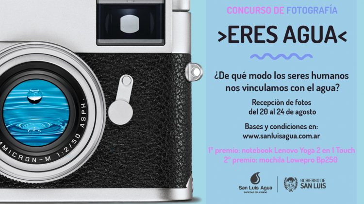 San Luis Agua lanza el concurso de fotografía “Eres agua”