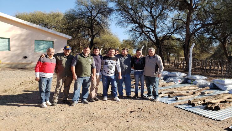 Acompañamiento productivo a 18 familias rurales en Puesto Balzora