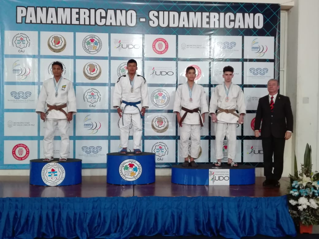 Diego Lahiton logró medalla de bronce en el Panamericano de Judo.