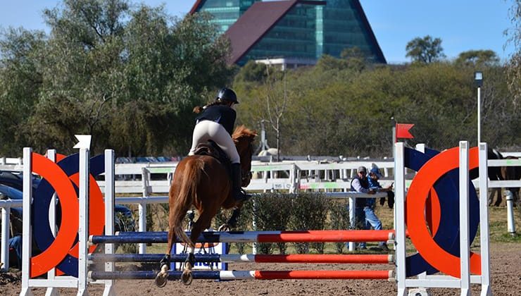 El Centro de Actividades Hípicas fue escenario de una nueva fecha del Campeonato Federal de Salto