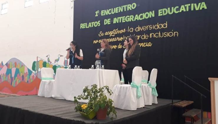 Docentes de diferentes escuelas mantuvieron un encuentro sobre integración educativa