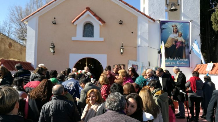 Turismo participó de la fiesta patronal en Villa del Carmen