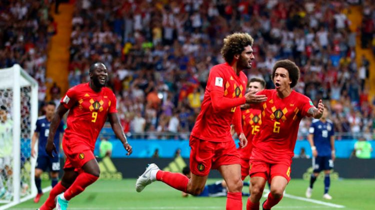 En un partido vibrante, Bélgica dio vuelta el resultado ante Japón y pasó a cuartos