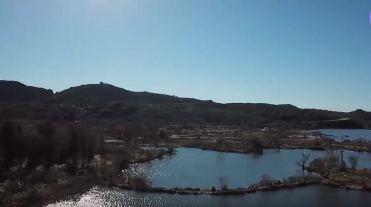 Dique Cruz de Piedra: avanzan las obras del Camino Real, el dragado y los viveros