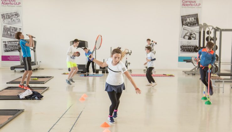 En menos de un mes, 300 niños ya entrenan en las escuelas deportivas del Campus Abierto ULP