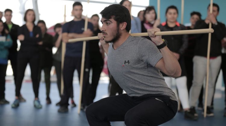 El Campus de la ULP fue epicentro de la primera capacitación de levantamiento olímpico