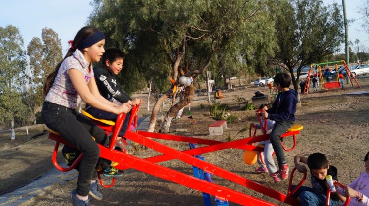 Inauguraron una plaza en el barrio San José de la ciudad de San Luis