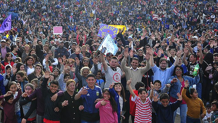 Con mucha alegría, sorteos y música, el Plan Solidario celebró su primer aniversario