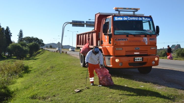 Continúan los trabajos en las rutas y autopistas provinciales