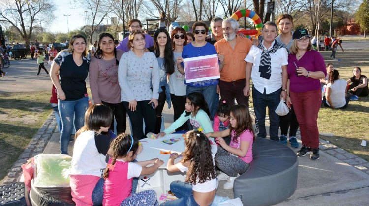 La Plaza de la Salud fue escenario de otro festejo para los niños