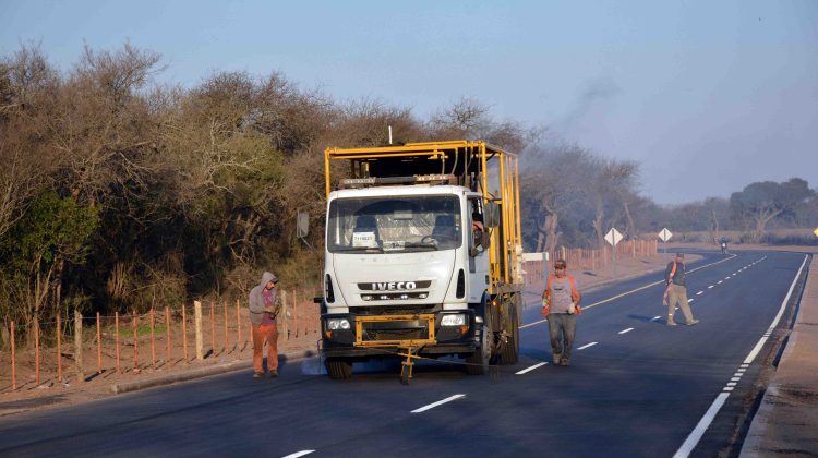 La pavimentación de la ruta que une Liborio Luna con Villa Mercedes ya está terminada