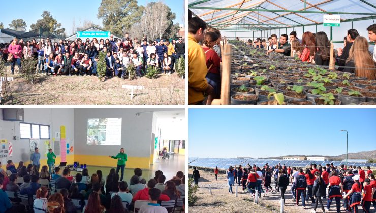 Charlas ambientales, visitas al vivero y al parque fotovoltaico, en ocasión del Día del Árbol