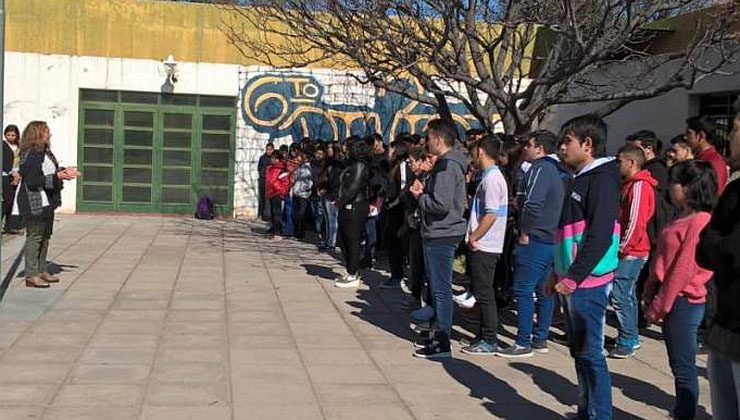 Las actividades del turno tarde del Colegio Nº 7 “General Manuel Belgrano” se desarrollan con normalidad