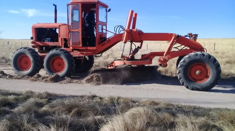 Continúan los trabajos de jerarquización en el paraje La Esquina