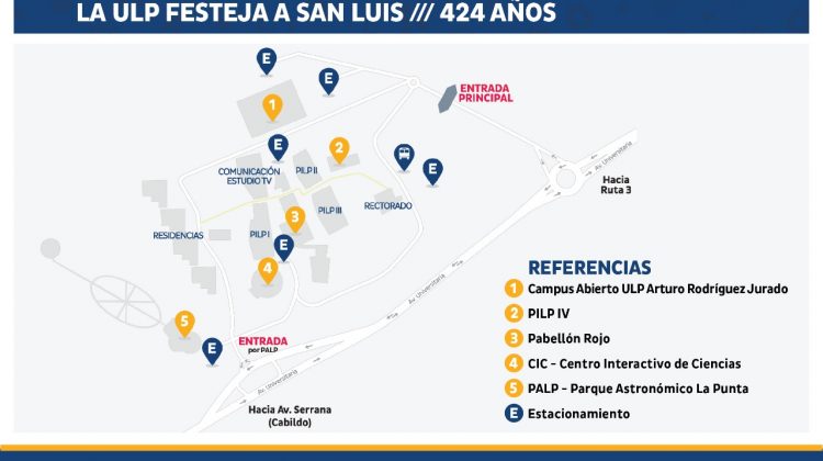 La ULP festeja el 424° aniversario de San Luis