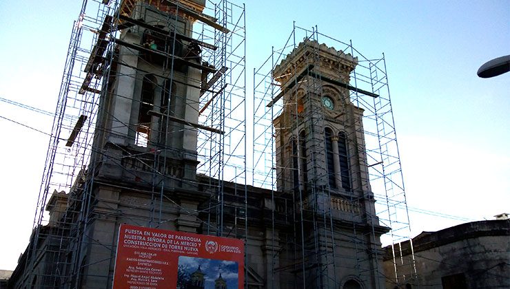 A imagen y semejanza: la segunda torre del templo ya es una realidad