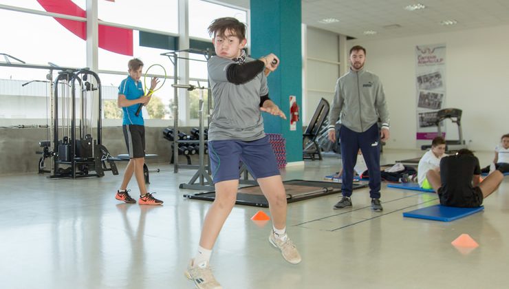 El tenis se sumó a las actividades del Campus de la ULP