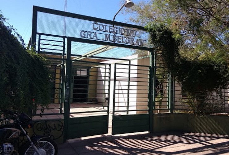 Suspendieron las clases en el turno mañana del Colegio N° 7 “General Manuel Belgrano”.