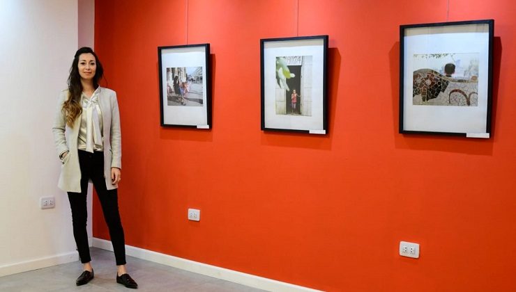 Inauguró la muestra de fotos “Fue Viajando”