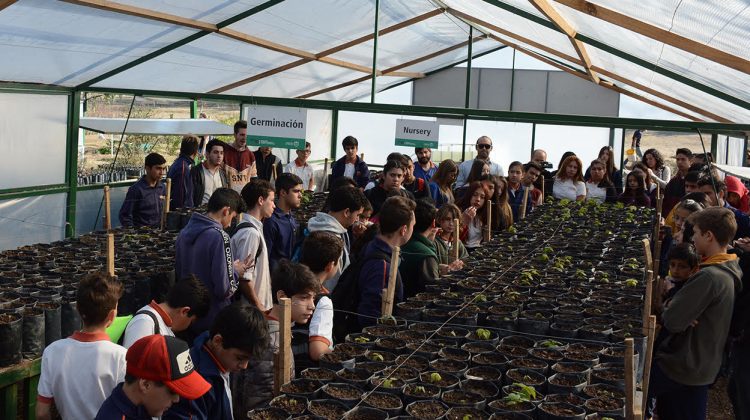 Día del Árbol: chicos de escuelas generativas recorrieron el vivero provincial