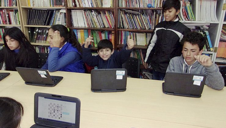 Con mucho entusiasmo, los chicos de Tilisarao dan sus primeros pasos en el Ajedrez Digital