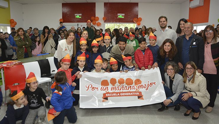 La Escuela Generativa “Por un mañana mejor” abrió sus puertas en el barrio San Martín