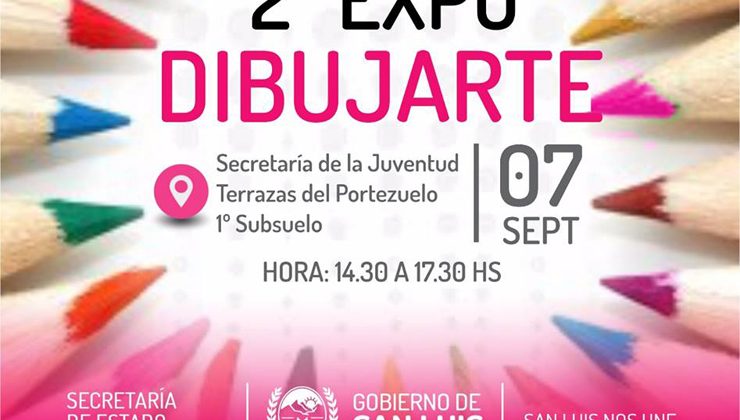 Expo “DibujArte”, una muestra de jóvenes artistas