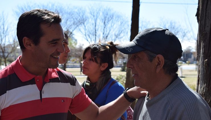 Tamayo recorrió el Parque Costanera Río V