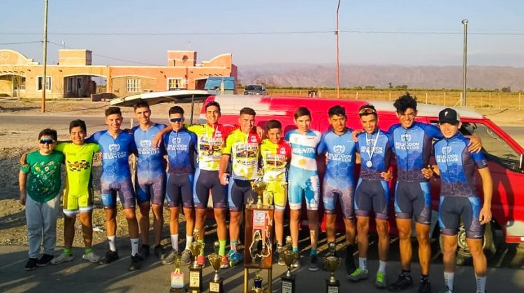 San Luis arrasó en la vuelta infanto-juvenil de ciclismo en San Juan