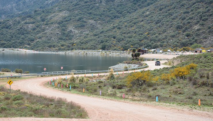 El ministro de Turismo visitó el Dique Piscu Yaco