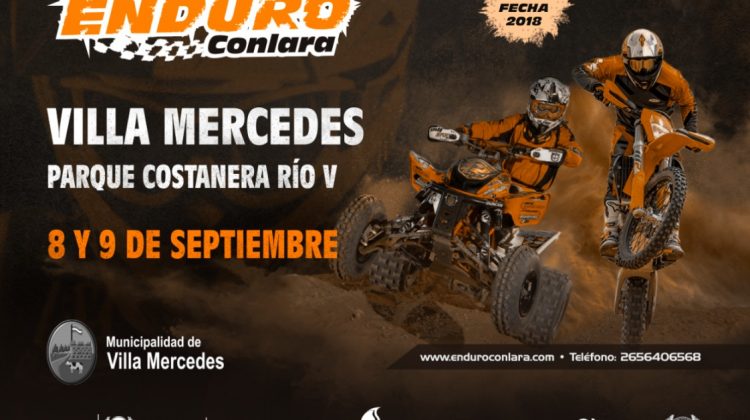 El Parque Costanera Río V recibe el evento Enduro Conlara