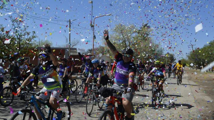 Se realizó la bicicleteada San Luis – San Jerónimo 