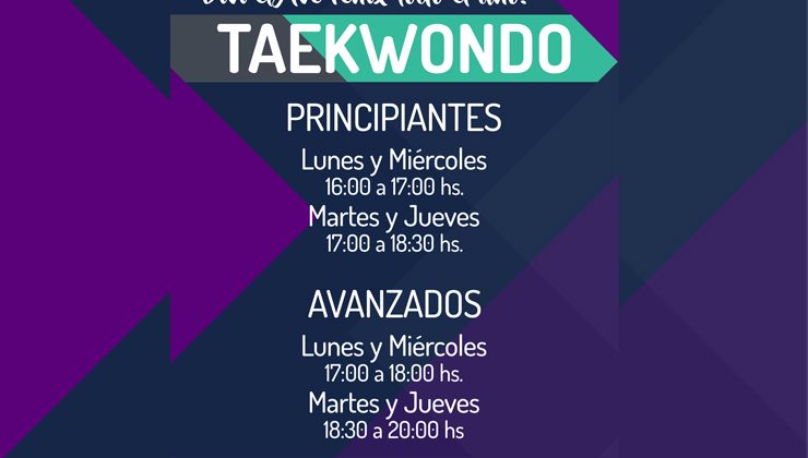 Comienzan las clases de taekwondo en “El Ave Fénix”