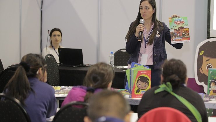 “Juana y Pascual” se presentó en el Virtual Educa Argentina 2018