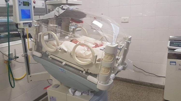 Nació el primer bebé en el Hospital Regional de Merlo