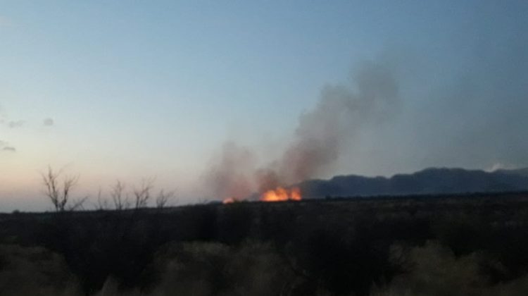 Controlan el incendio en Sierras Marianas