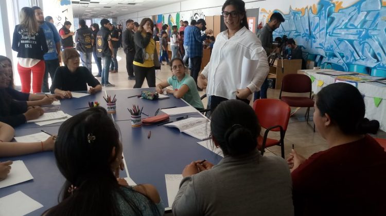 Cientos de jóvenes disfrutaron de una tarde increíble en “DibujArte”