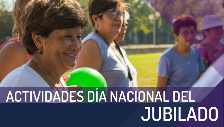 Realizarán actividades deportivas, lúdicas y recreativas por el Día del Jubilado