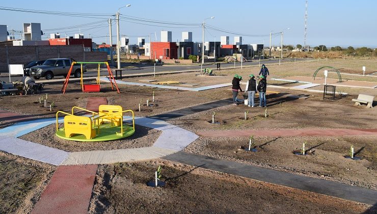 Urbanismo y Parques prepara otra plaza barrial