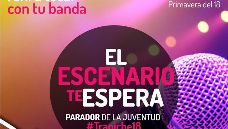 Convocan a bandas para las presentaciones en el “Parador de la Juventud”