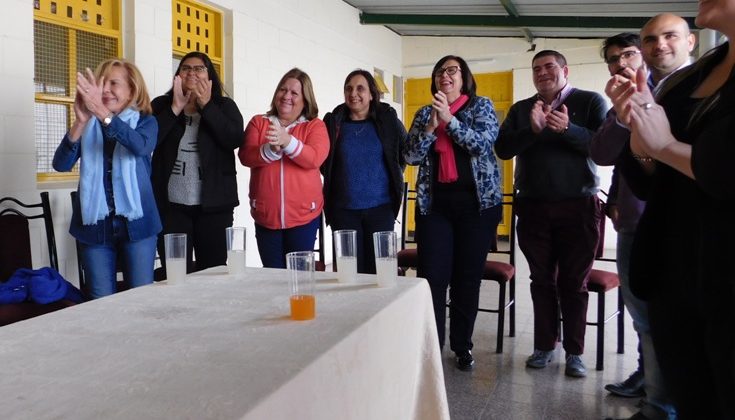 Cierre de año del taller de canto “Voces Sin Barreras” que se realiza en la Penitenciaría provincial