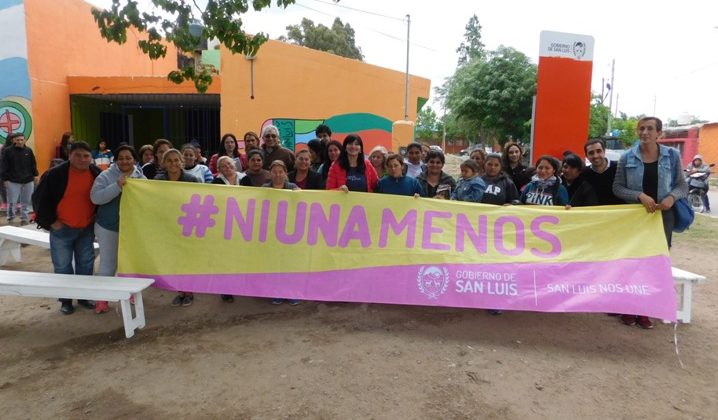 Charlas sobre violencia de género en el barrio 1º de Mayo