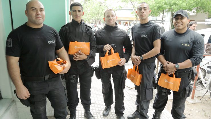 Policías de Villa Mercedes recibieron sus tabletas