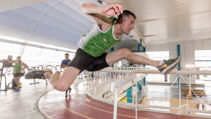 El equipo de atletismo de Estudiantes fue evaluado en el Campus Abierto ULP