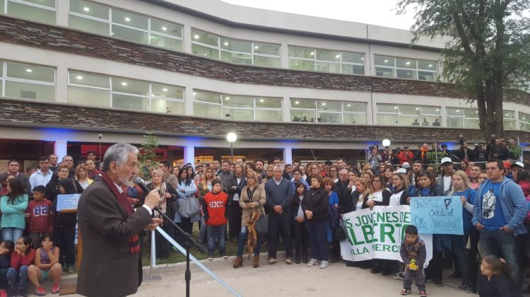 El gobernador Alberto Rodríguez Saá inauguró la Jefatura de Policía de Villa Mercedes