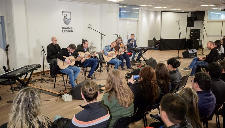 Se presentó la Escuela de Música de la ULP