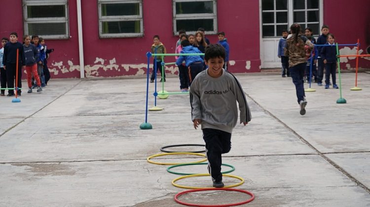 Juegos Intercolegiales Deportivos: 200 chicos de cinco parajes disfrutaron de un encuentro recreativo