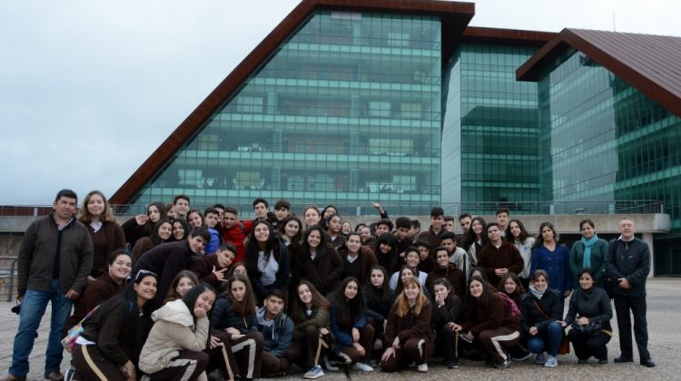 Chicos del Instituto San Buenaventura de Villa Mercedes, visitaron Terrazas