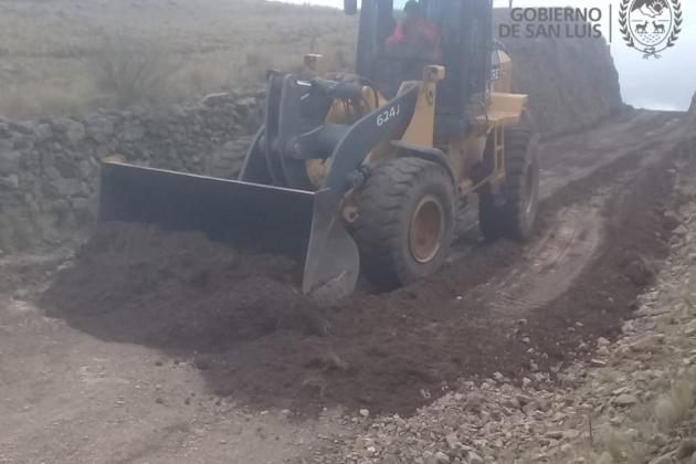 Vialidad Provincial mejora el acceso al paraje Cañada Honda